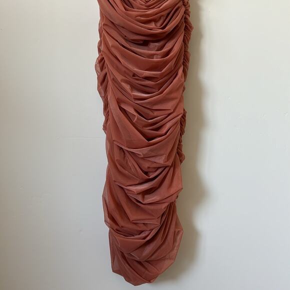 House of CB Sirene Midi Dress in Antique Rose Size: S - Picture 5 of 8